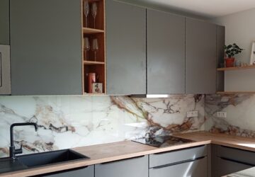 Sklo FotoGlass imitace mramoru