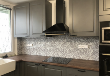 Obklad za kuchyňskou linku s potiskem